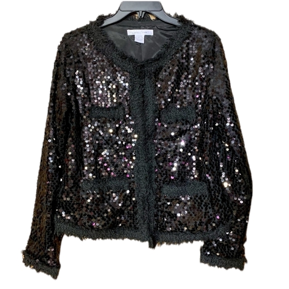 Sans Souci Jackets & Blazers - Sans Souci vintage blazer  sequin jacket